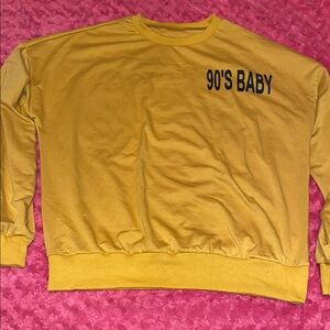 90s Baby Sweatshirt size 0xl